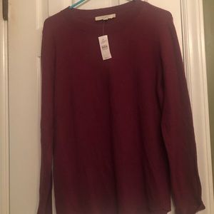 Burgundy Loft Sweater